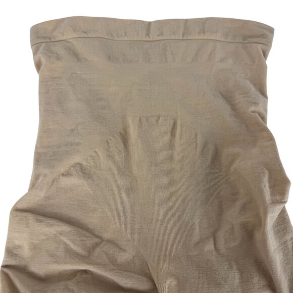 Spanx NEW Power Series High Waist Mid Thigh XL Soft Nude Shapewear Seamless - Picture 3 of 9
